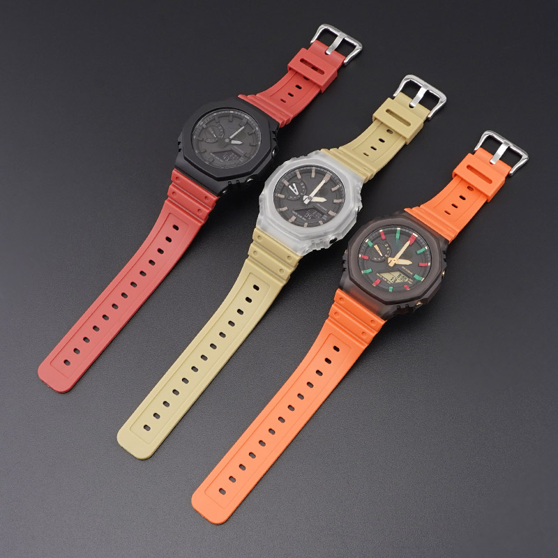 Rubber Strap for Casio G SHOCK - Casio Watch G-Shock Ga-2100 评论和价格