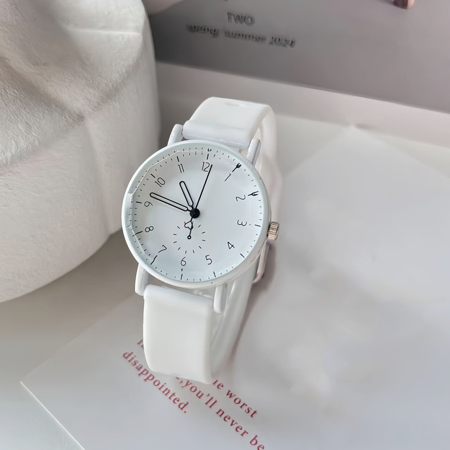 Fashion Arabic Dial Women Quar - Silicone Band Women 评论和价格