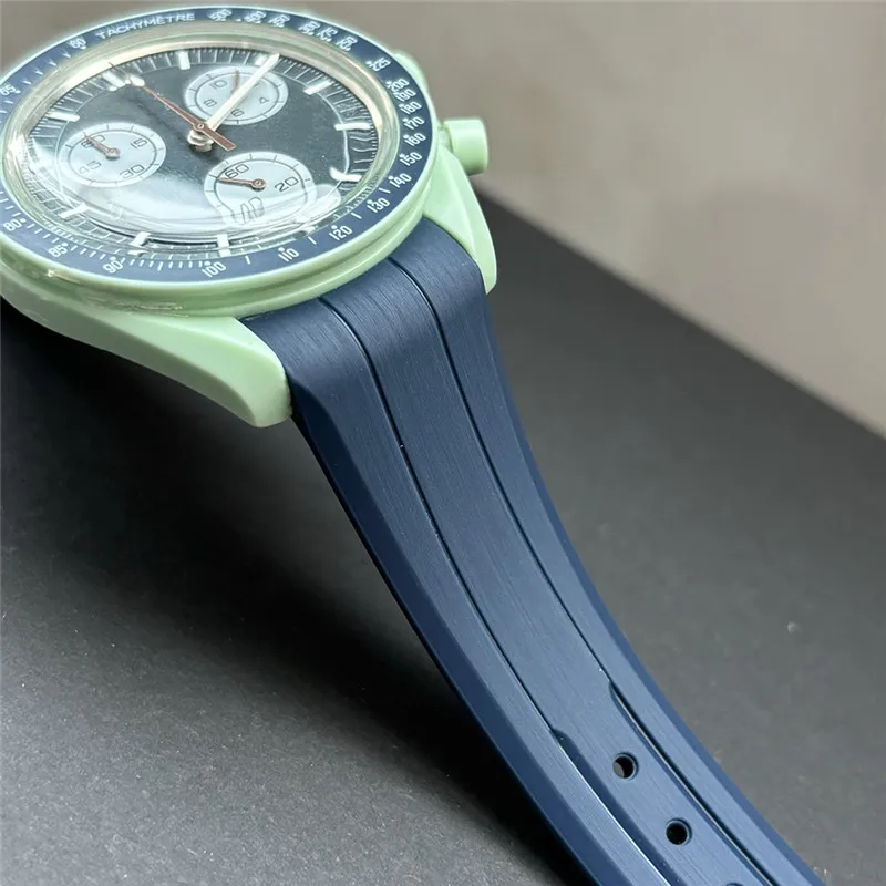 20mm Rubber Strap for Omega X  - Omega Watch Seamaster 评论和价格