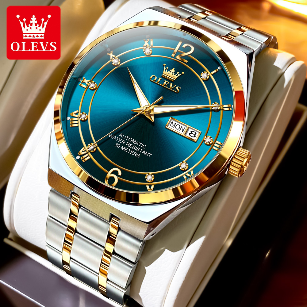 OLEVS Watch Mens Watch Mechani - Rolex Watch Datejust 评论和价格