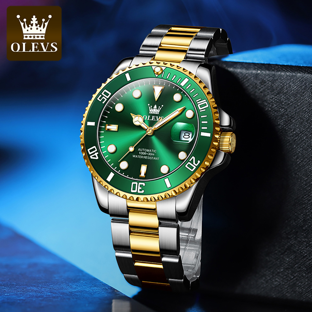 OLEVS 6650 Mechancial Watch fo - Rolex Watch Datejust 评论和价格