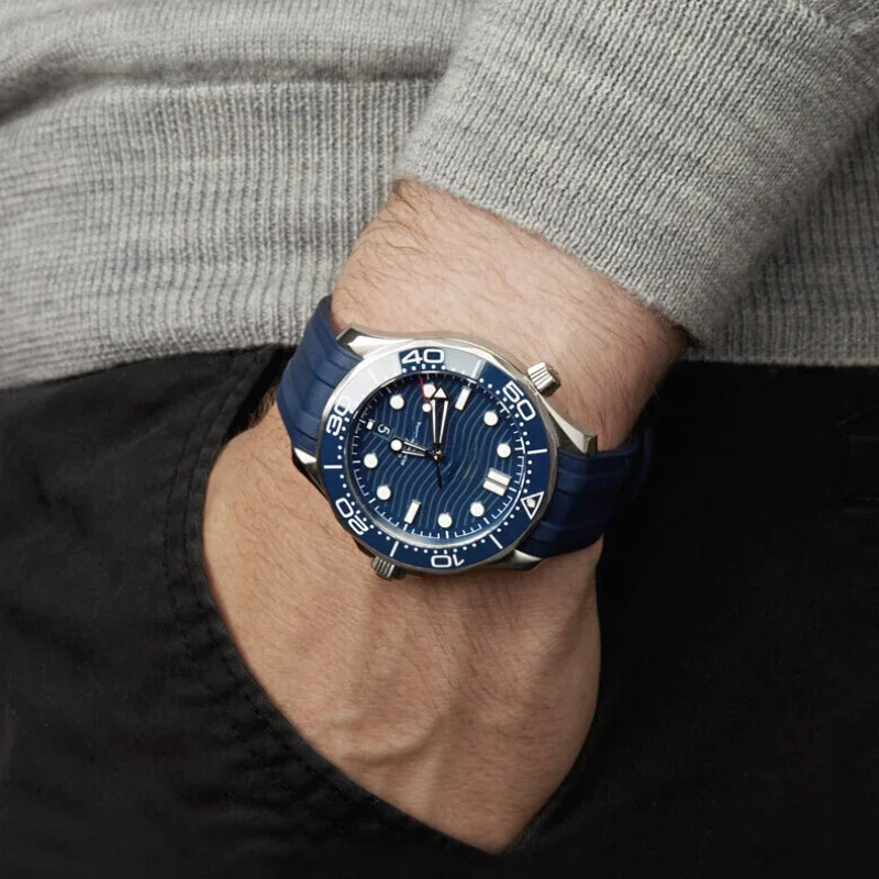 20mm Curved End Rubber Silicon - Omega Watch Seamaster 评论和价格