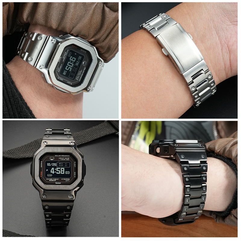 Metal Watch Case Strap Mod Kit - Casio Watch G-Shock Dw-5600 评论和价格