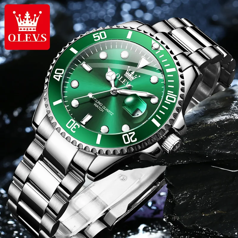 OLEVS Original Quartz Watch fo - Rolex Watch Datejust 评论和价格