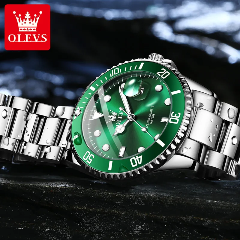 OLEVS Original Quartz Watch fo - Rolex Watch Datejust 评论和价格