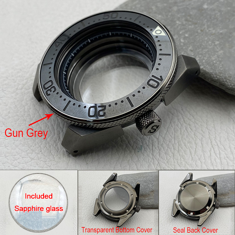 Gun Grey Mod King Samurai Case - Citizen Watch Tsuyosa 评论和价格