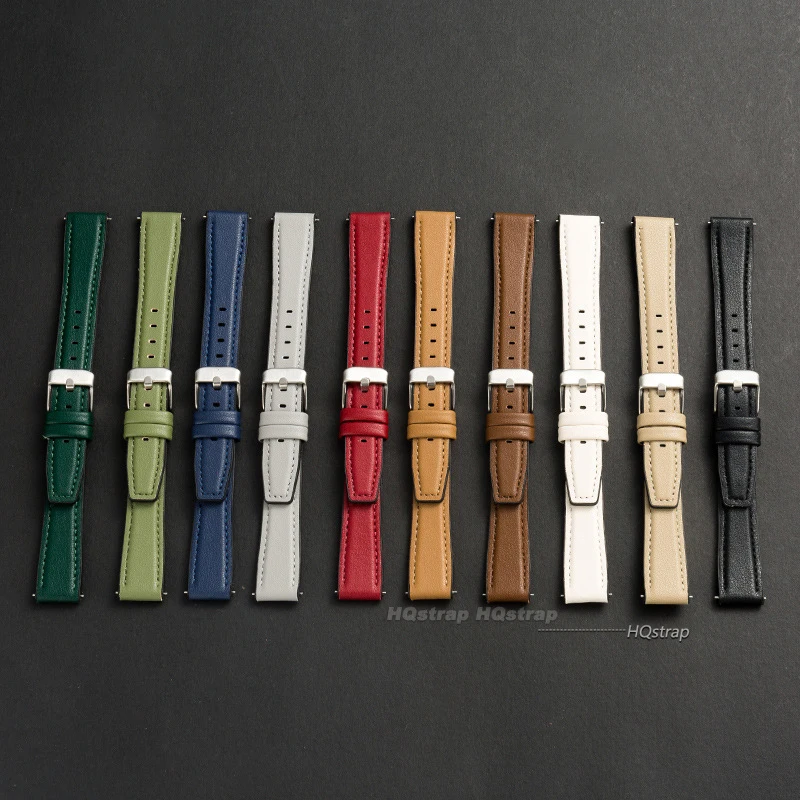 Ultra-thin Leather Watch Band  - Suede Strap Watch 评论和价格